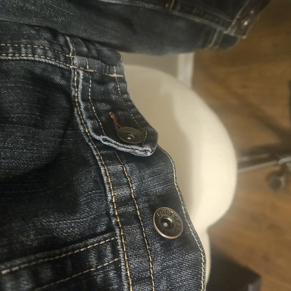 Wet Seal Dark Blue Jean Jacket - Picture 6 of 6